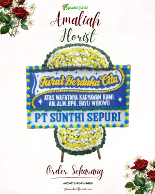 Papan Bunga Duka di Pegadungan