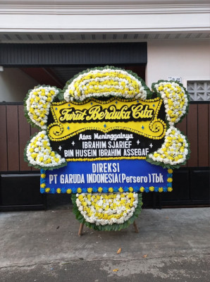 Papan Bunga Duka di Pegadungan