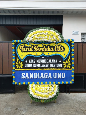 Papan Bunga Duka di Pegadungan
